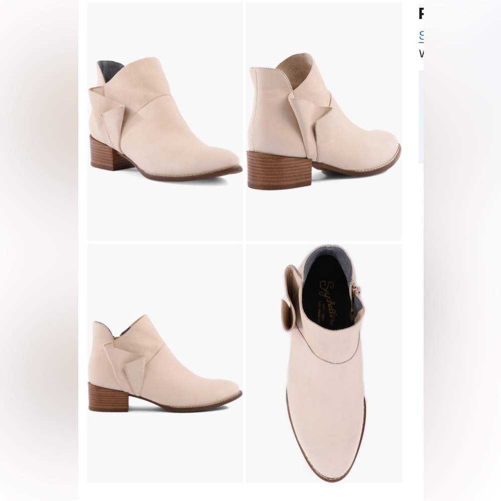 Seychelles Tan Pep In Your Step Ankle Bootie Size 9.5